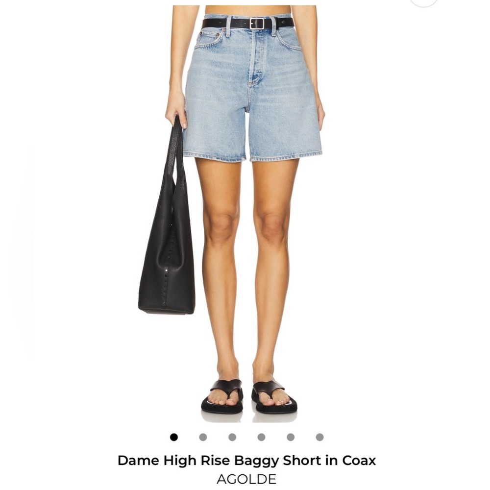 Agolde Stella High Rise Jean Shorts